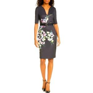Ted Baker London Soliaa Pergola Floral Pencil Dress